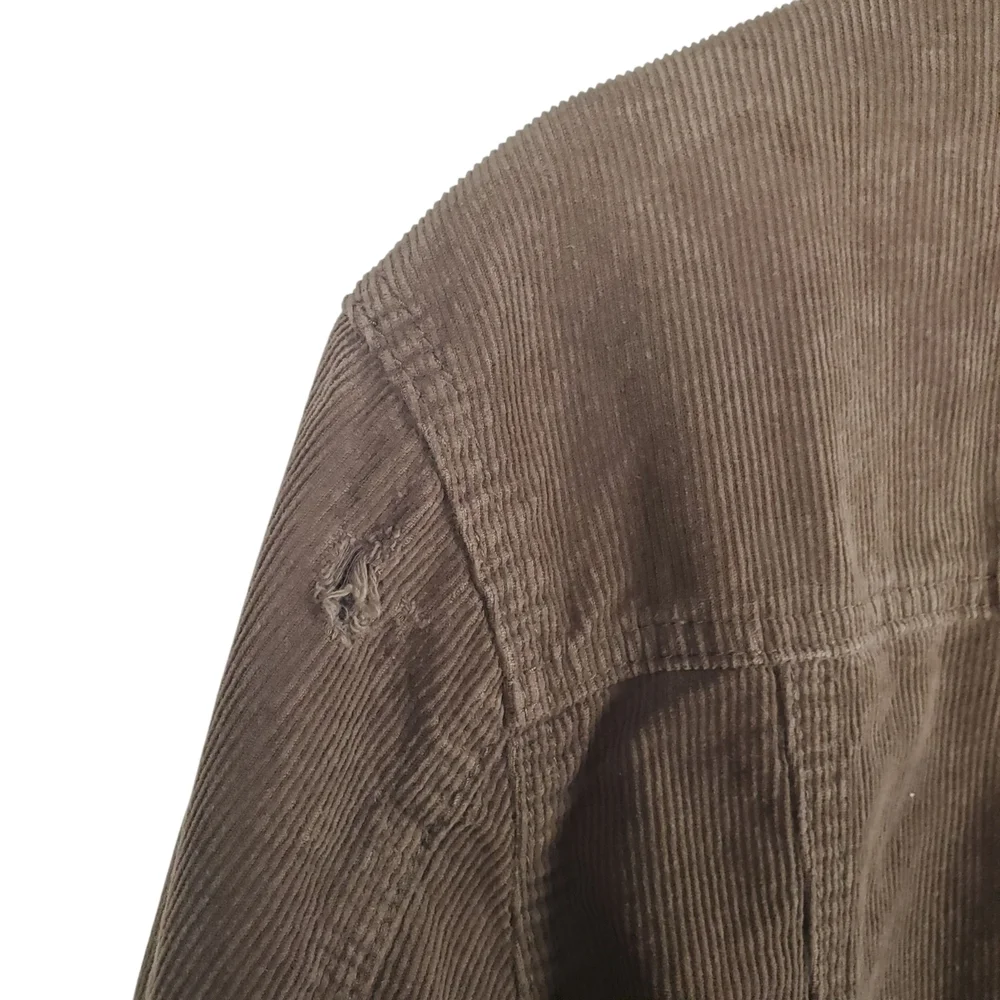 Sunrise Kingdom Brown Corduroy Sherpa Lined Jacket. XL. 0125